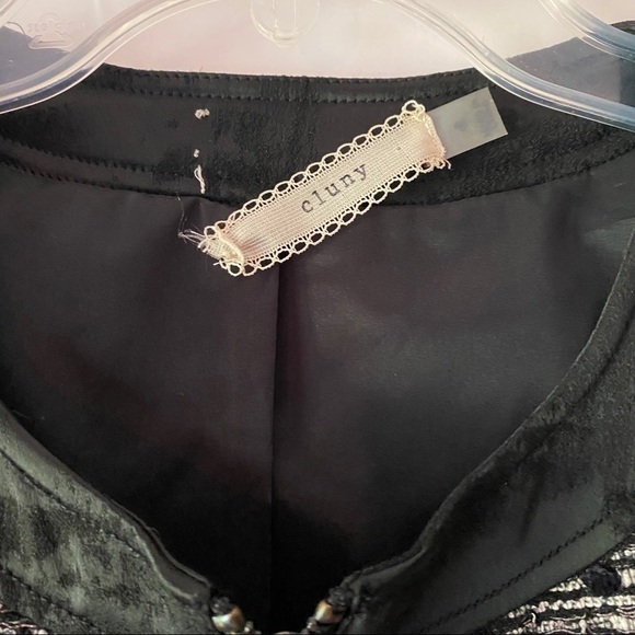 CLUNY Women’s Jacket Front Zip Long Sleeves Sz4 - Picture 3 of 6